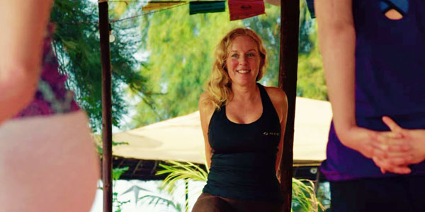 Yogaläraren Lou Åberg